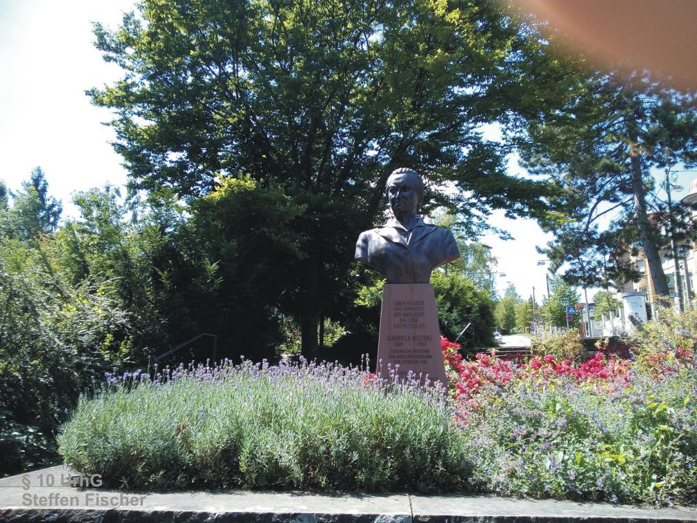 Aussichtspunkt Santiago de Chile Platz